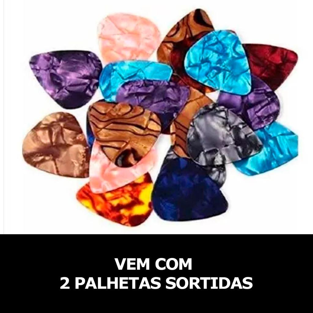 Encordoamento Para Guitarra Nig.009 N63 Cordas + 2 Palhetas