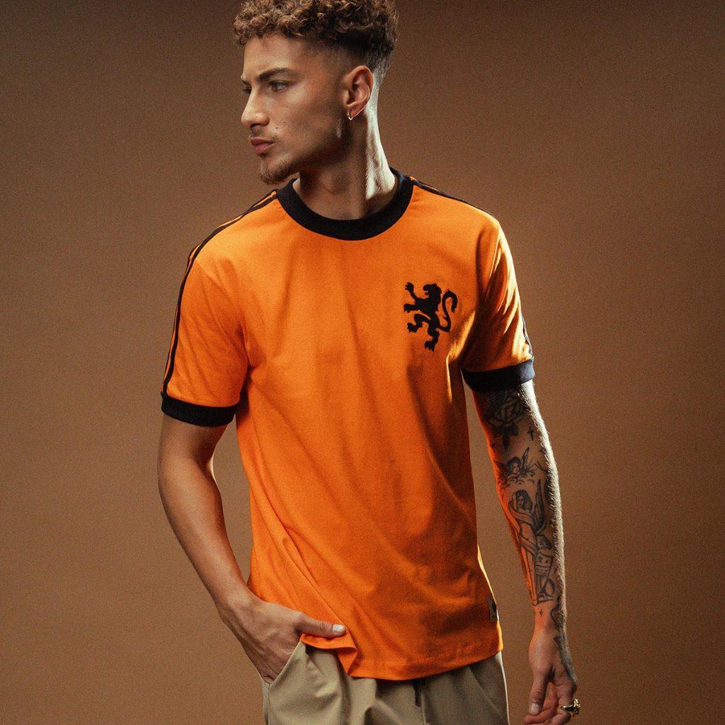 Camisa Holanda Retrô 1974 Masculina Oficial