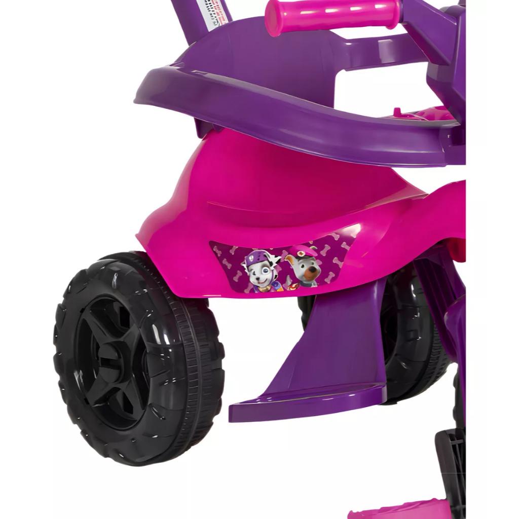 Triciclo Infantil Completo Nas Cores Roxo/rosa/azul/verde Completa E Inmetro - Motoca Velotrol Totoca - Queen Shop