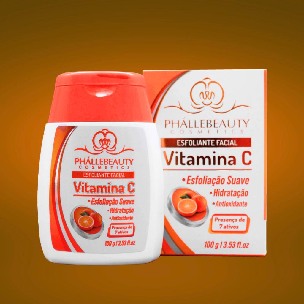 Kit Vitamica C Com Faixa E Esponja Polvo Phállebeauty