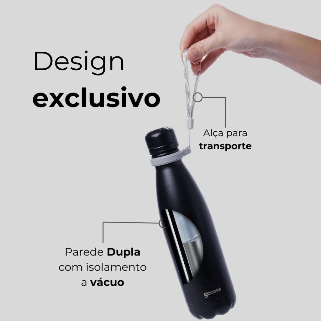 Garrafa Térmica Gocase Urban Aço Inoxidável - 500ml