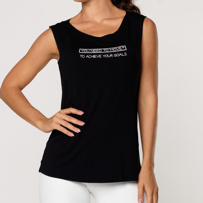 Kit 2 Regatas Fitness Feminina Academia Viscolycra Soltinha Lisa E Estampada Lot Fitness