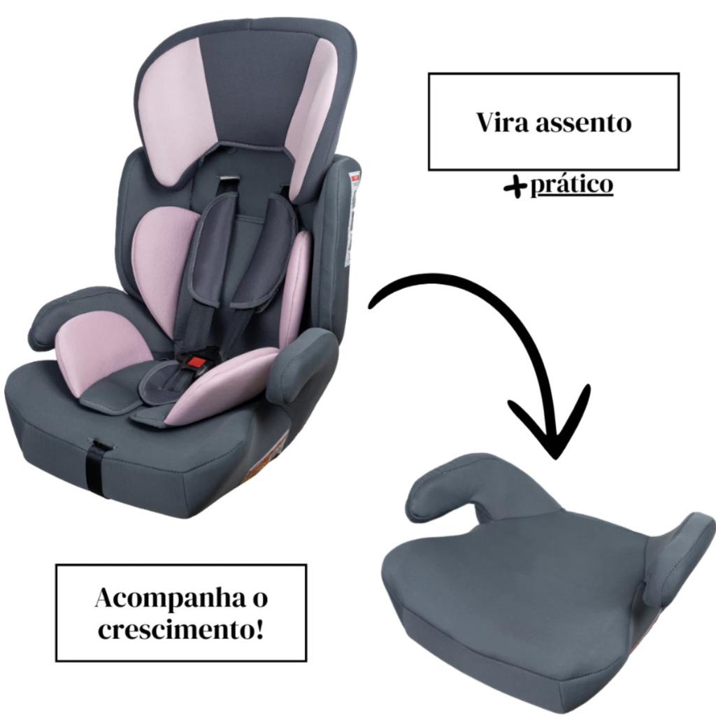 Cadeirinha Styll Baby Bebe Conforto Para Carro Infantil Até 10 Anos 36kg Assento Elevado C Regulagem