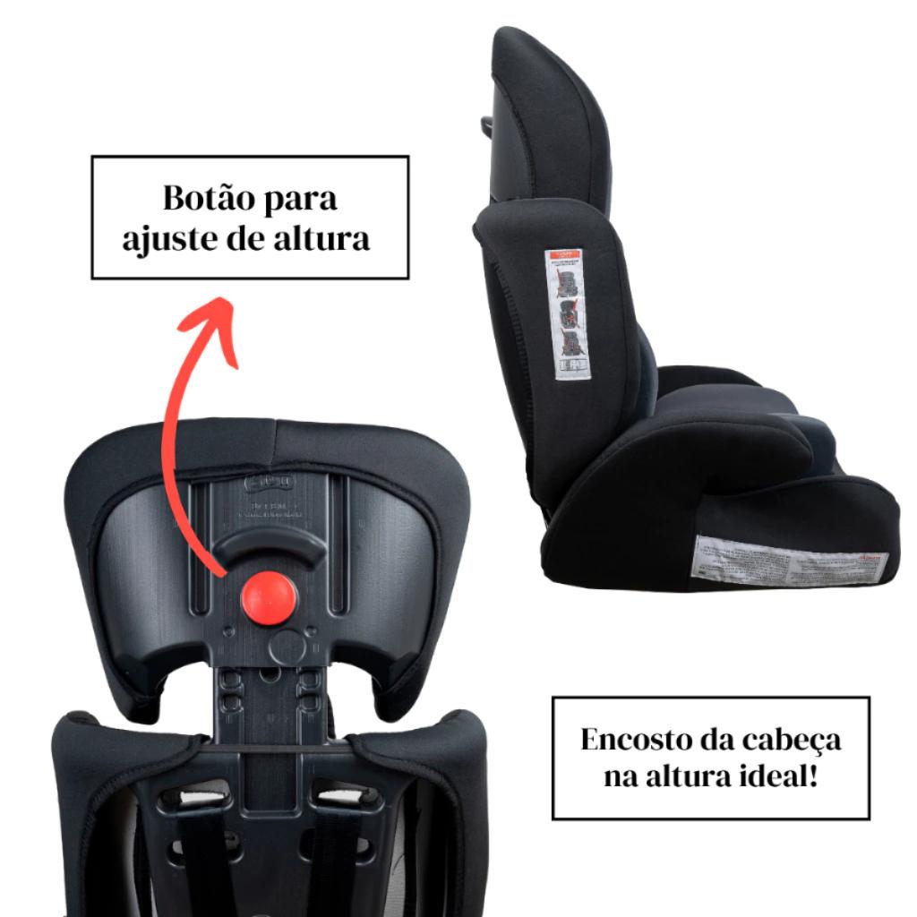 Bebe Conforto Cadeirinha P/Carro Styll Baby Infantil Até 10 Anos 36kg Assento Elevação C Regulagem