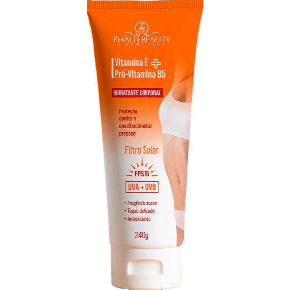 Bisnaga Vitamina E +pró-vitamina B5 Phállebeauty