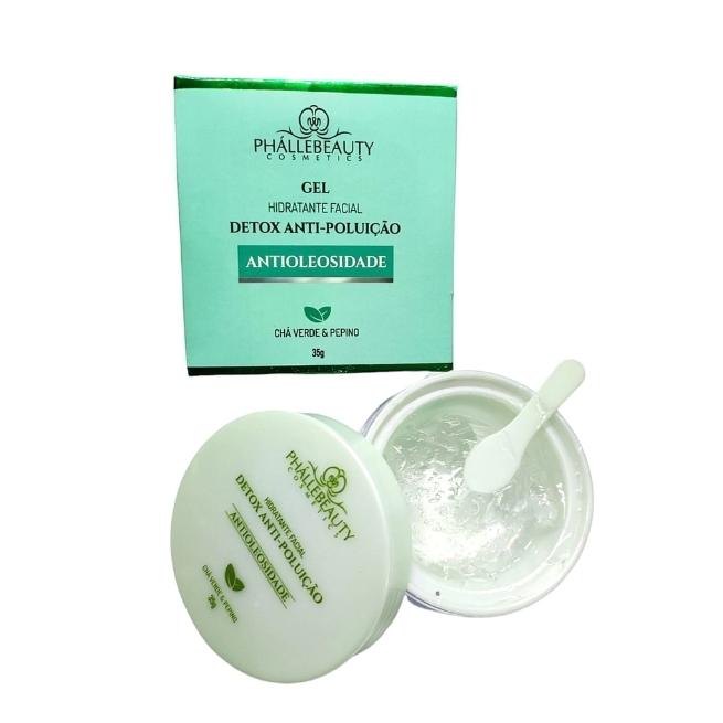 Gel Facial Detox Anti-poluição Phállebeauty