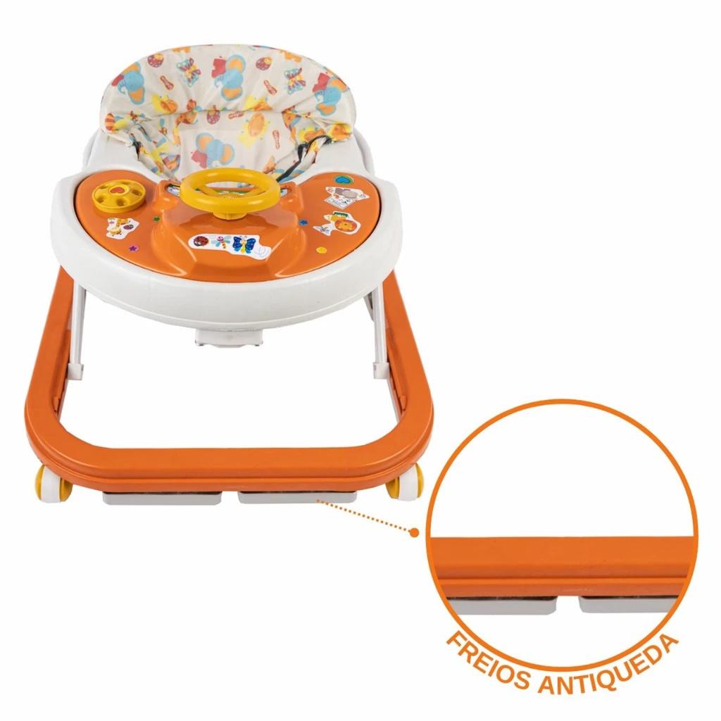 Andador Infantil Da Styll Baby Com Musica P/Bebê E Painel Didatico Sonoro Musical Som