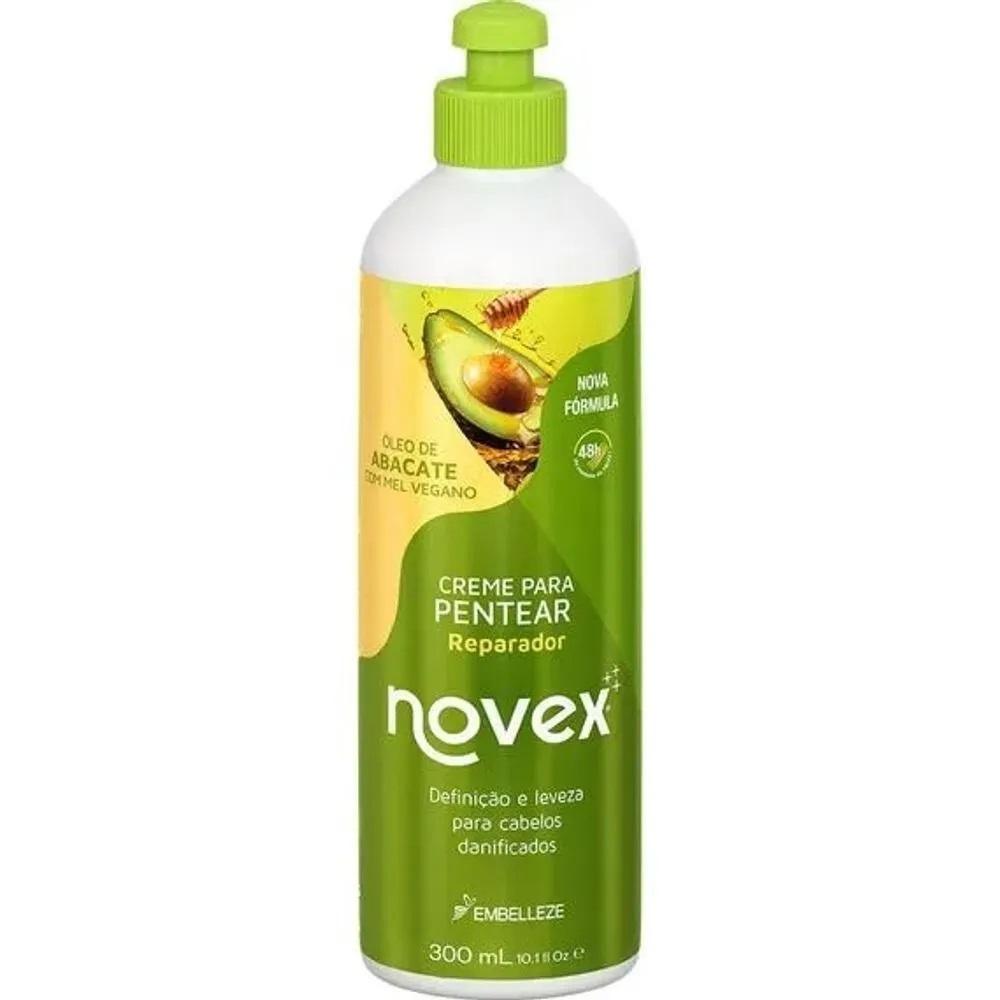 Kit Novex Óleo De Abacate Gelatina 1KG + Creme Para Pentear 300G
