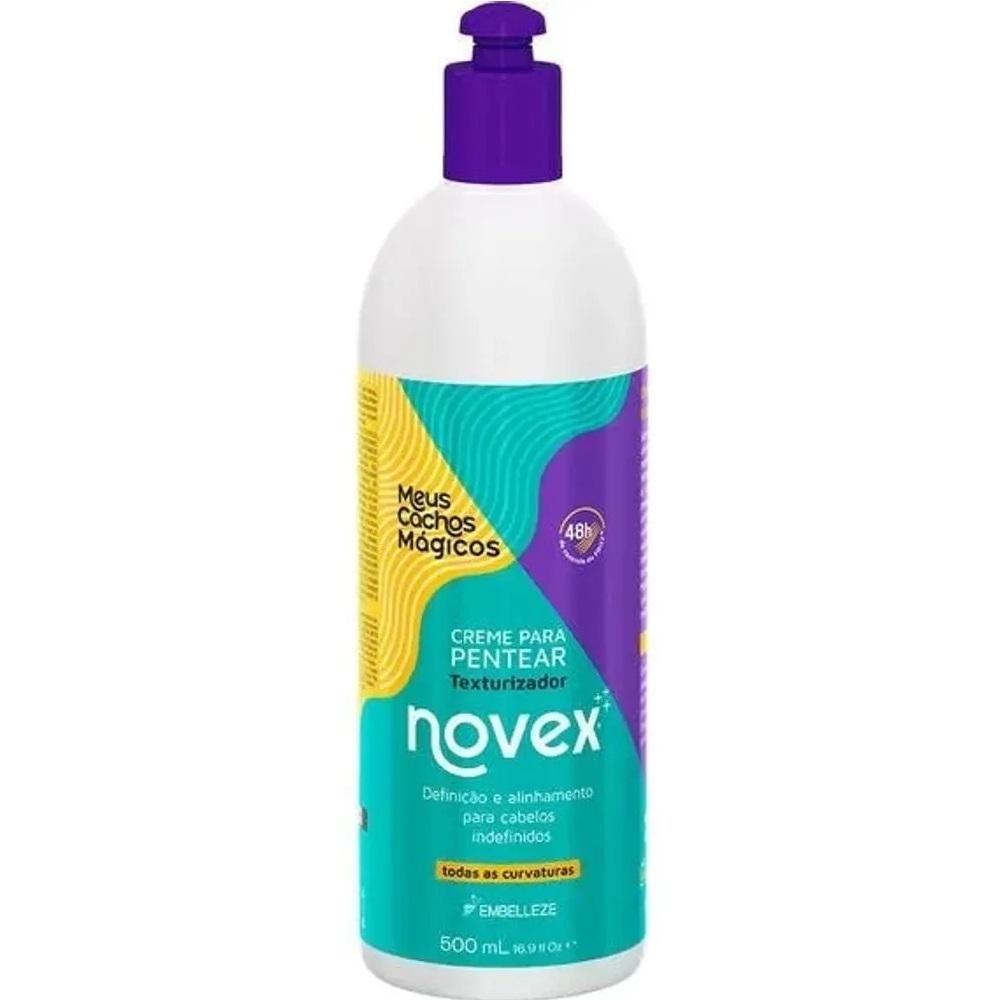 Kit Novex Meus Cachos Mágicos Gelatina 1KG + Creme Para Pentear 500G