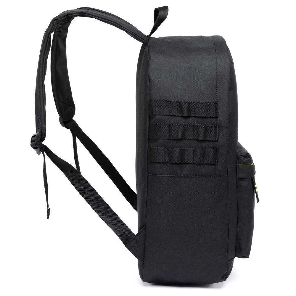 Bolsa Mochila Volcom Viagem Estudante Espaçosa Reforçada Preta