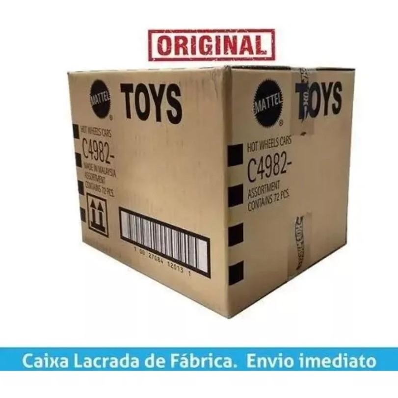 Hot Wheels Caixa Lacrada Com 72 Carrinhos - Mattel C4982