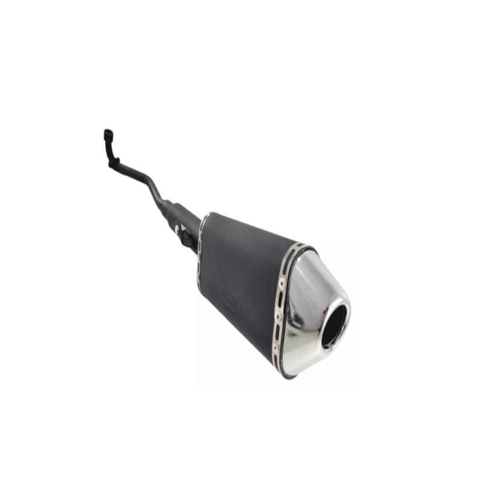 Escapamento Moto Honda Biz 125 2009 A 2024 Mini Tri Oval F1 Fortuna