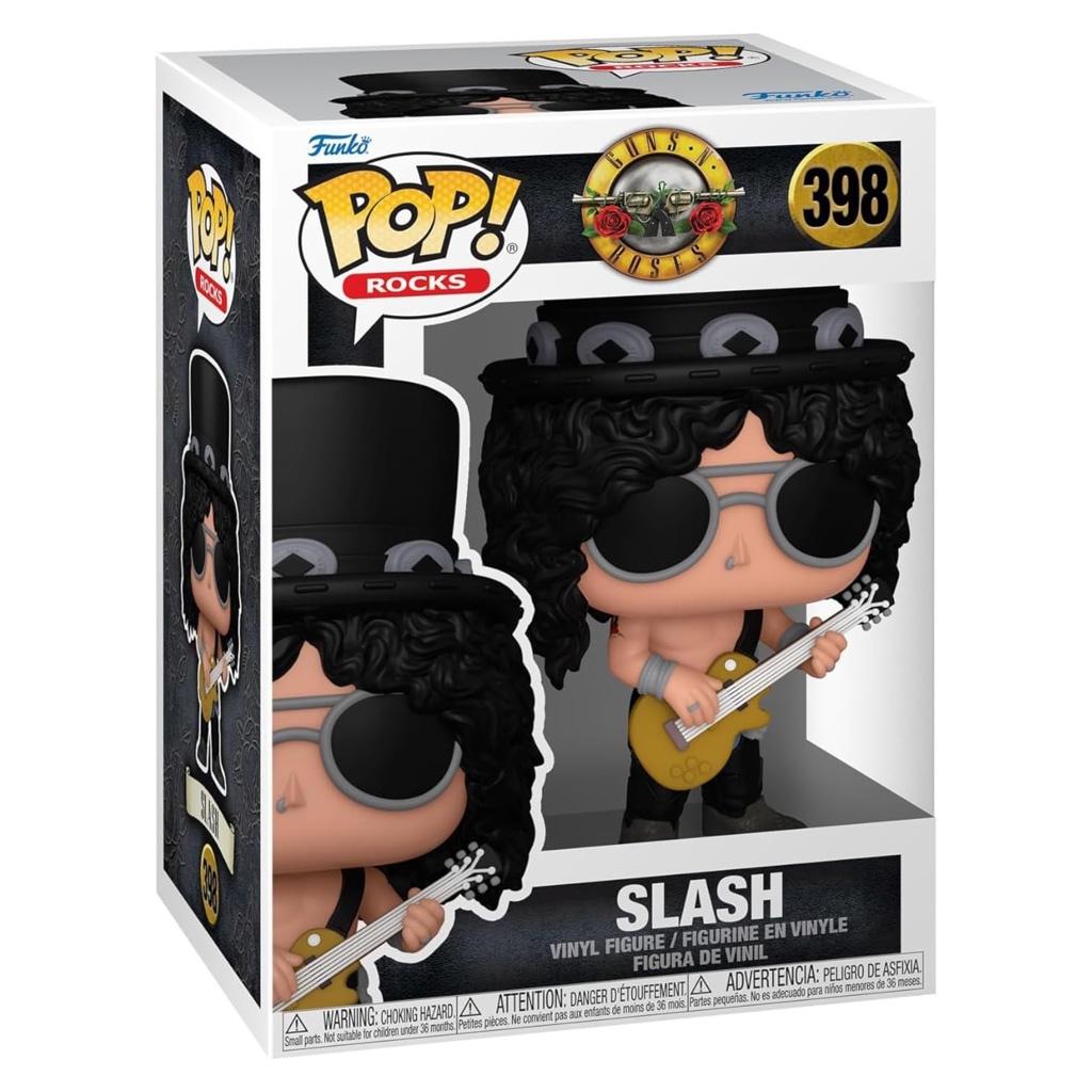 Funko Pop Rocks Guns Roses Slash 1990 398 Novo Original