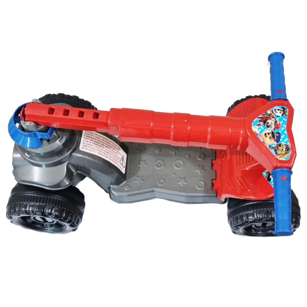 Patinete Infantil De 4 Rodas Menino A Partir De 2 Anos Com Regulagem De 4 Alturas Queen Shop
