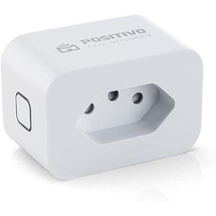 Smart Plug Positivo Casa Inteligente 10a Wi-fi Cor Branco