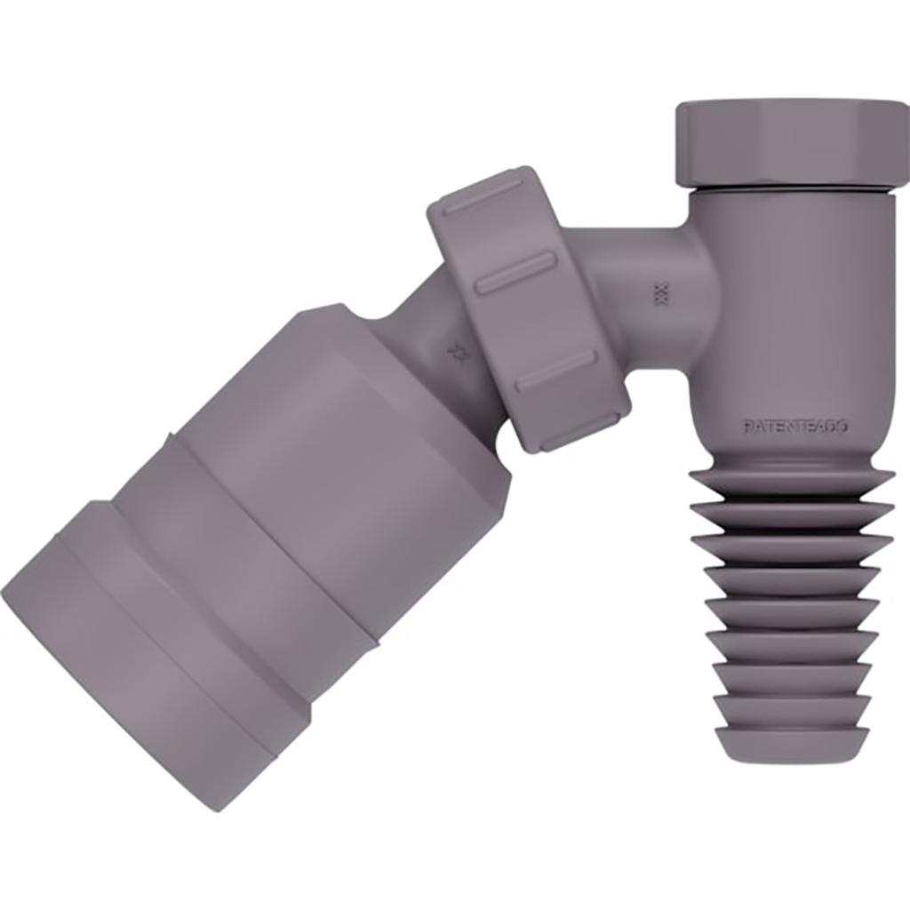 Adaptador Para Máquina De Lavar Roupa 45 Com Retenção Blukit