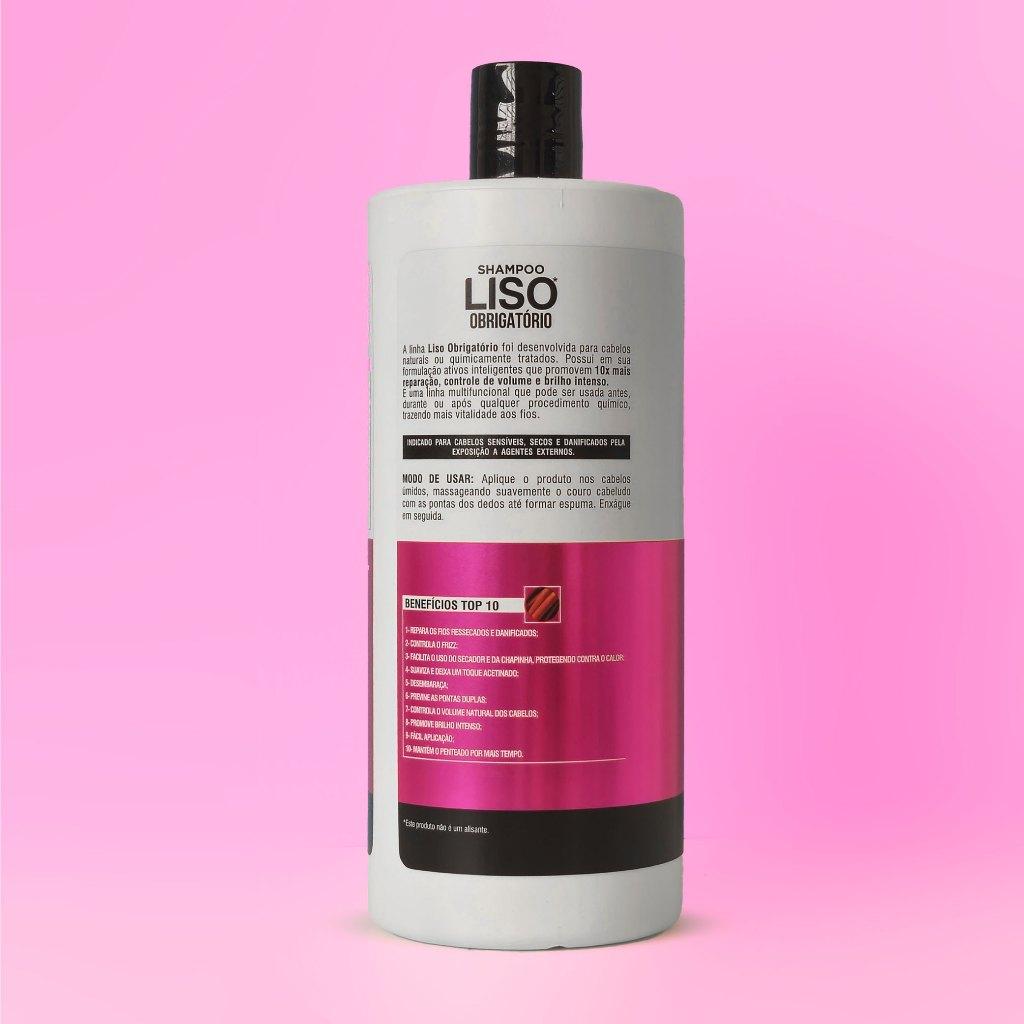 Shampoo Liso Obrigatorio 1l Belkit