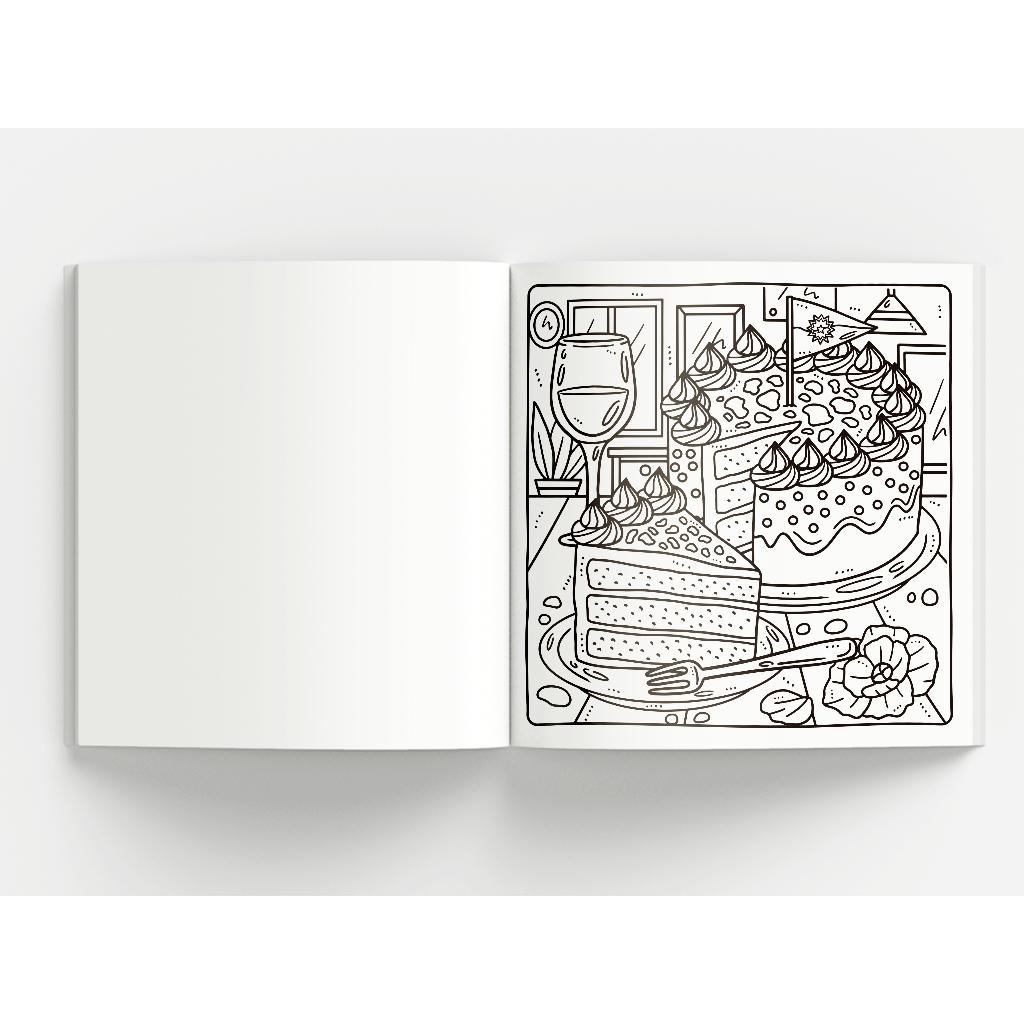 Cute - Coloring Book For Adults