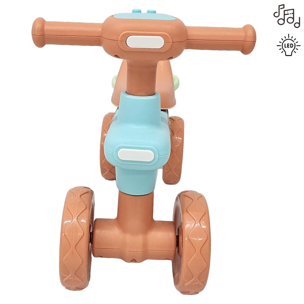 Quadriciclo Andador Equilibrio Com Cestinha E Som - Uso De 1 A 3 Anos Design Premium - Queen Shop