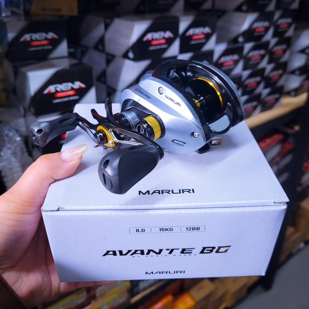 Carretilha Avante Bg Maruri Denis Garbo Pesca 12 Rolamentos Original