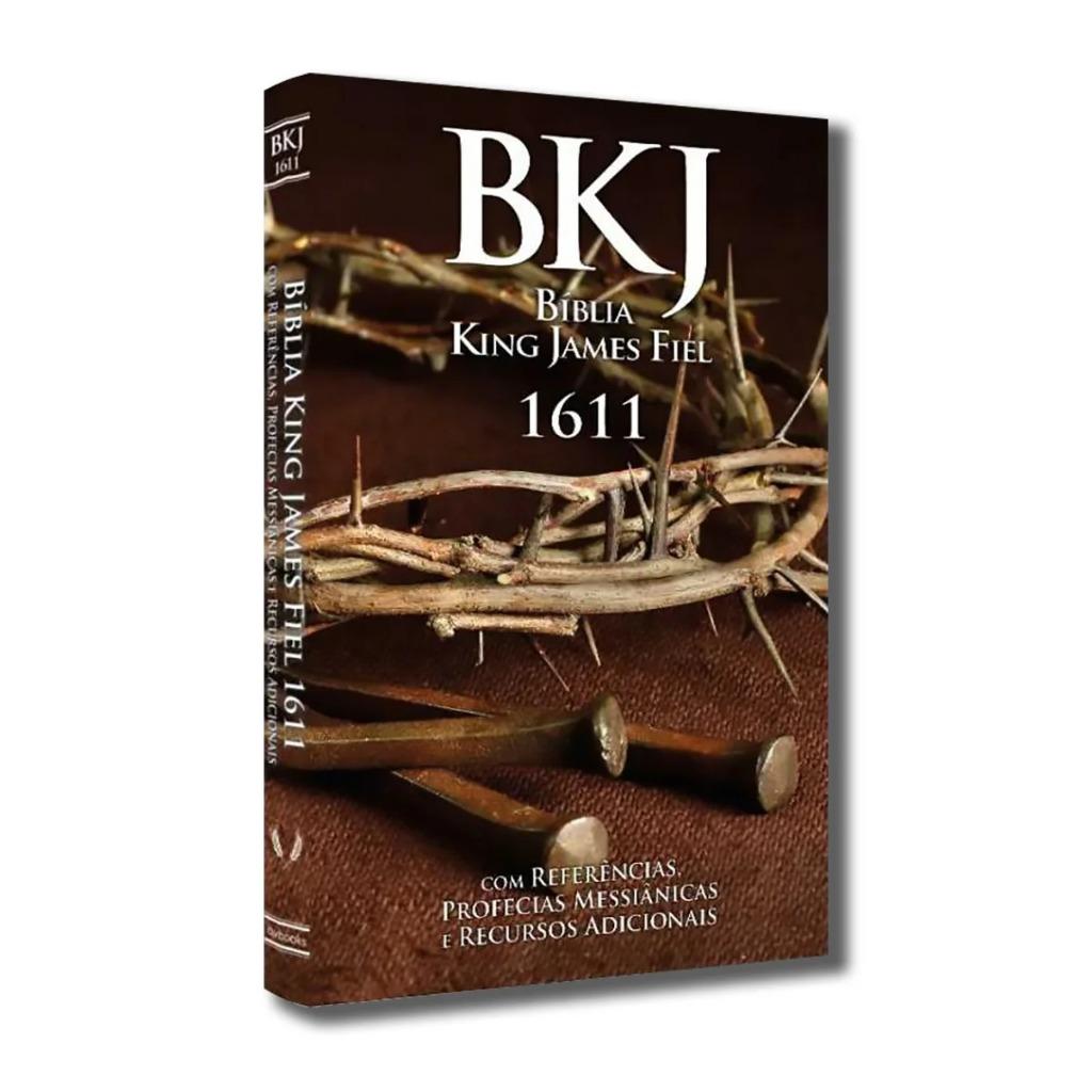 Bíblia King James 1611 Letra Normal Brochura Coroa
