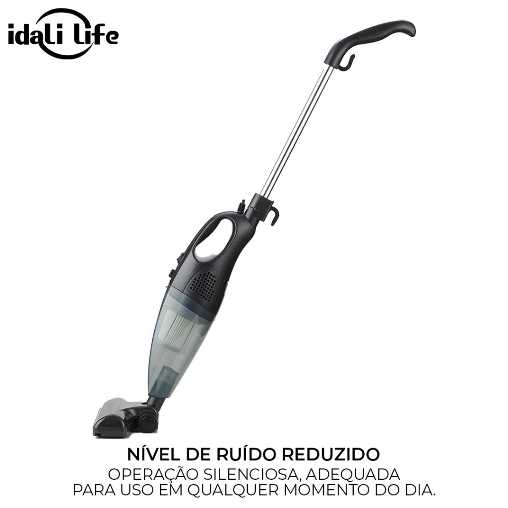 Aspirador De Pó Vertical Portátil Limpeza Uso Domestico Sucção Forte 14000pa 127V Idali Life