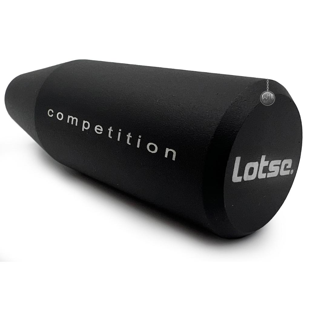 Manopla Alavanca De Cambio Aluminio Lotse Competition Preto Universal