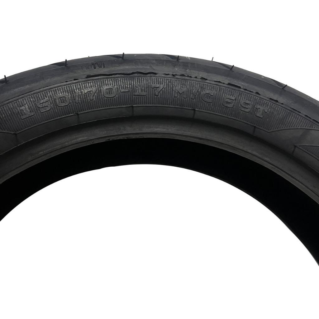 Pneu Moto Traseiro 150/70-17 Twister Cb 500 Cb 300 Uso Sem Câmara Ou Com Câmara