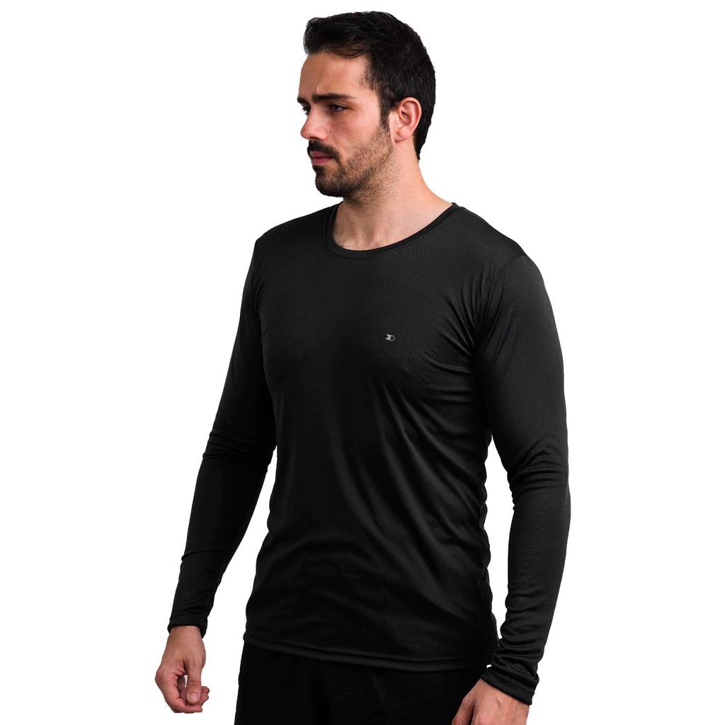 Kit 2 Camisetas Dry Sandrini Manga Longa Fitness