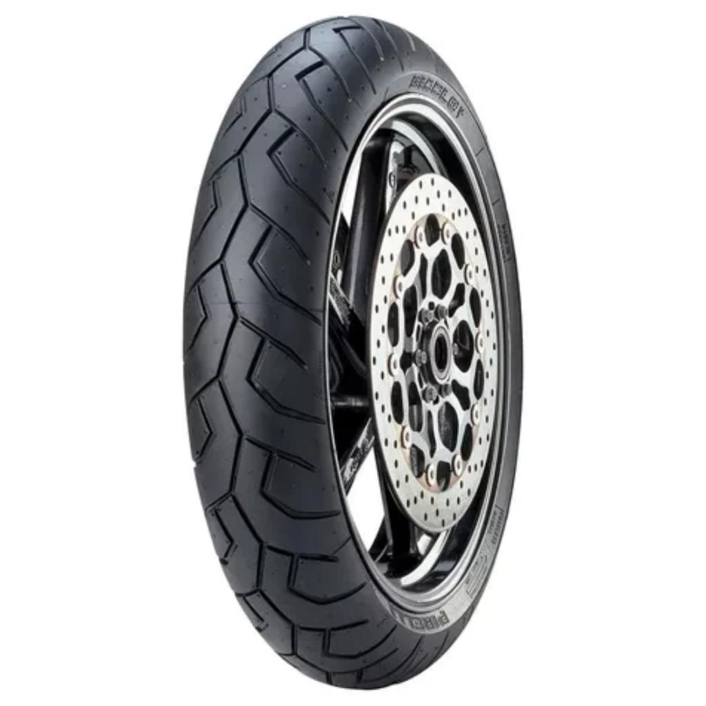 Par Pneu Moto 120/70-17 + 160/60-17 Diablo Pirelli Uso Sem Câmara