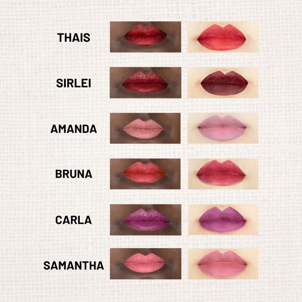Batom Liquido Matte Unbreakable Lipstick Maquiagem Ana Hickmann
