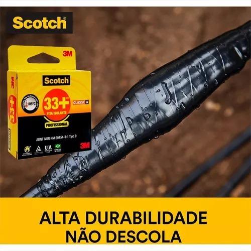 Fita Isolante 19mm X 10m 0.19mm 750v 105g Pt 33