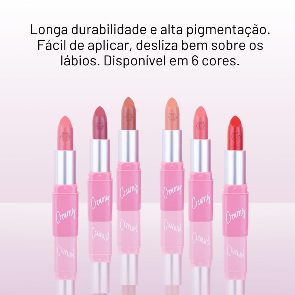Batom Cremoso Ana Com Vitamina E Creamy Lipstick Ana Hickmann