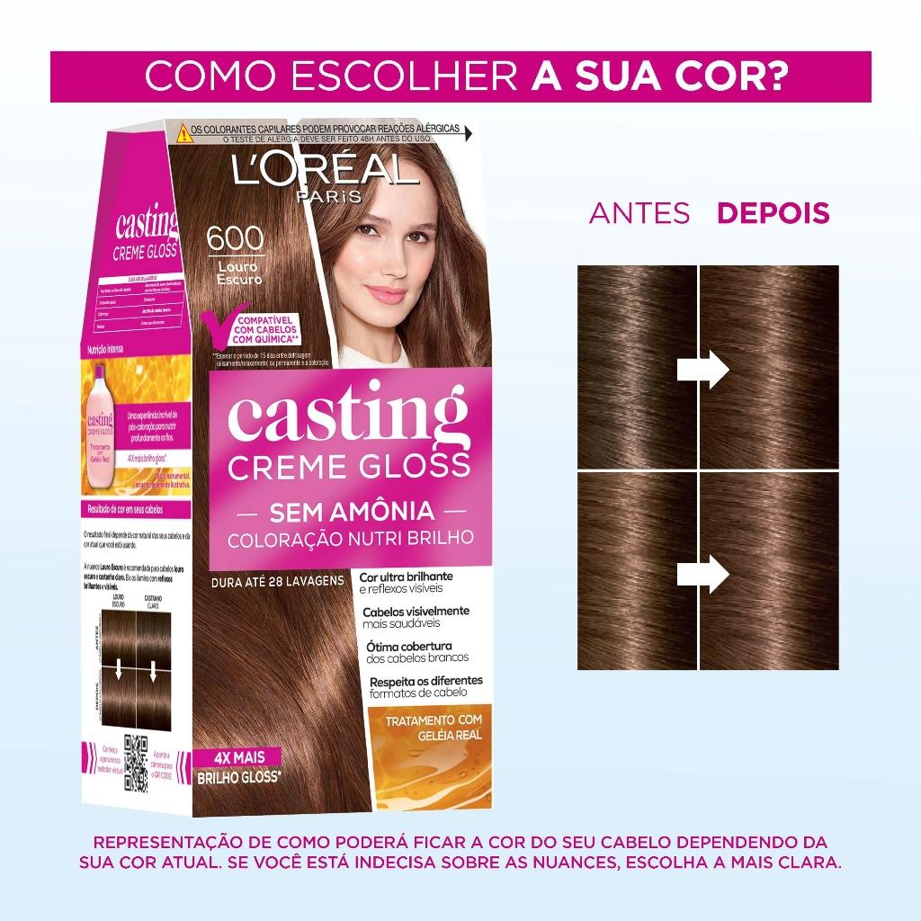 Tintura Casting Creme Gloss 600 Louro Escuro