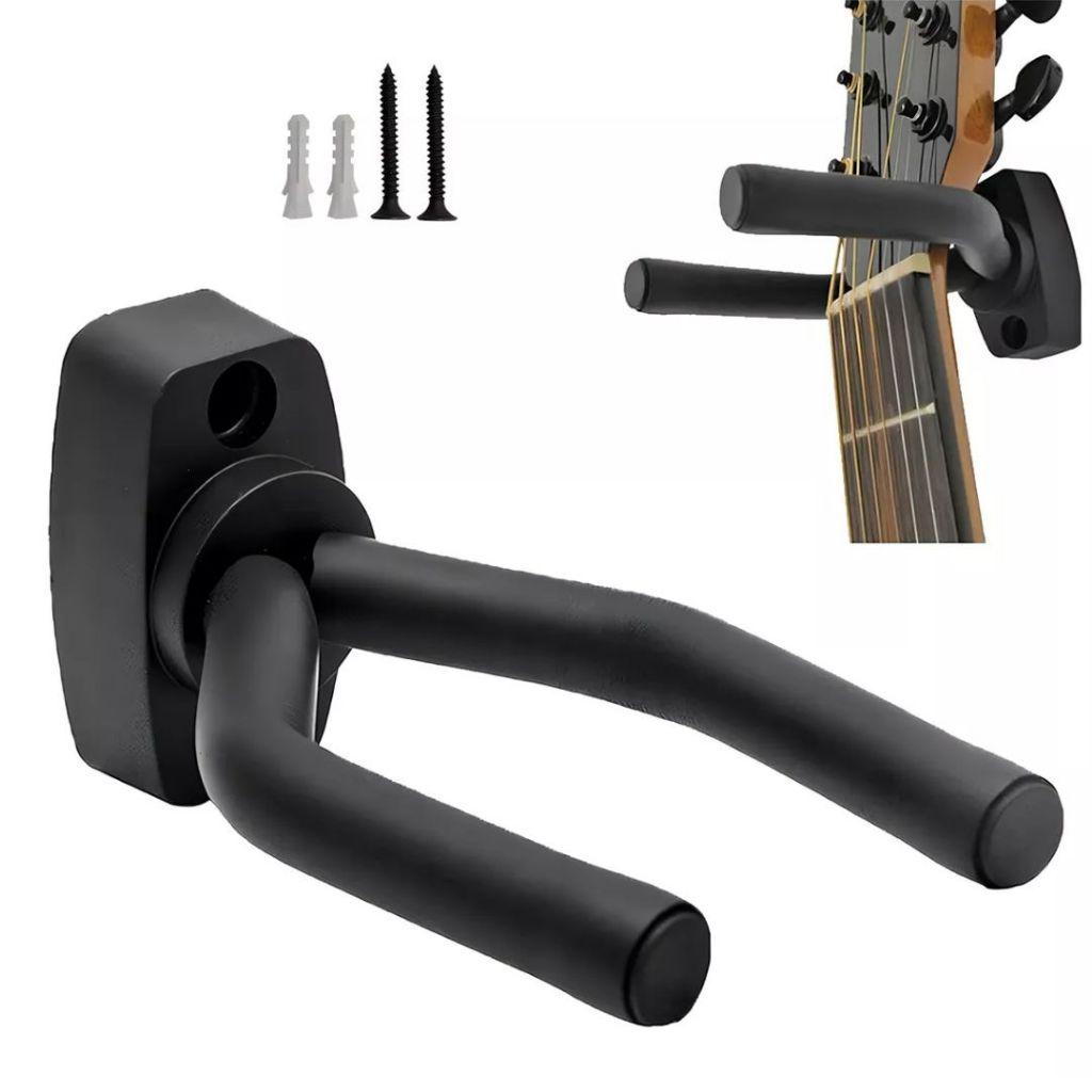 Suporte De Parede Violão Cavaquinho Ukulele Guitarra Violino + 2 Palhetas