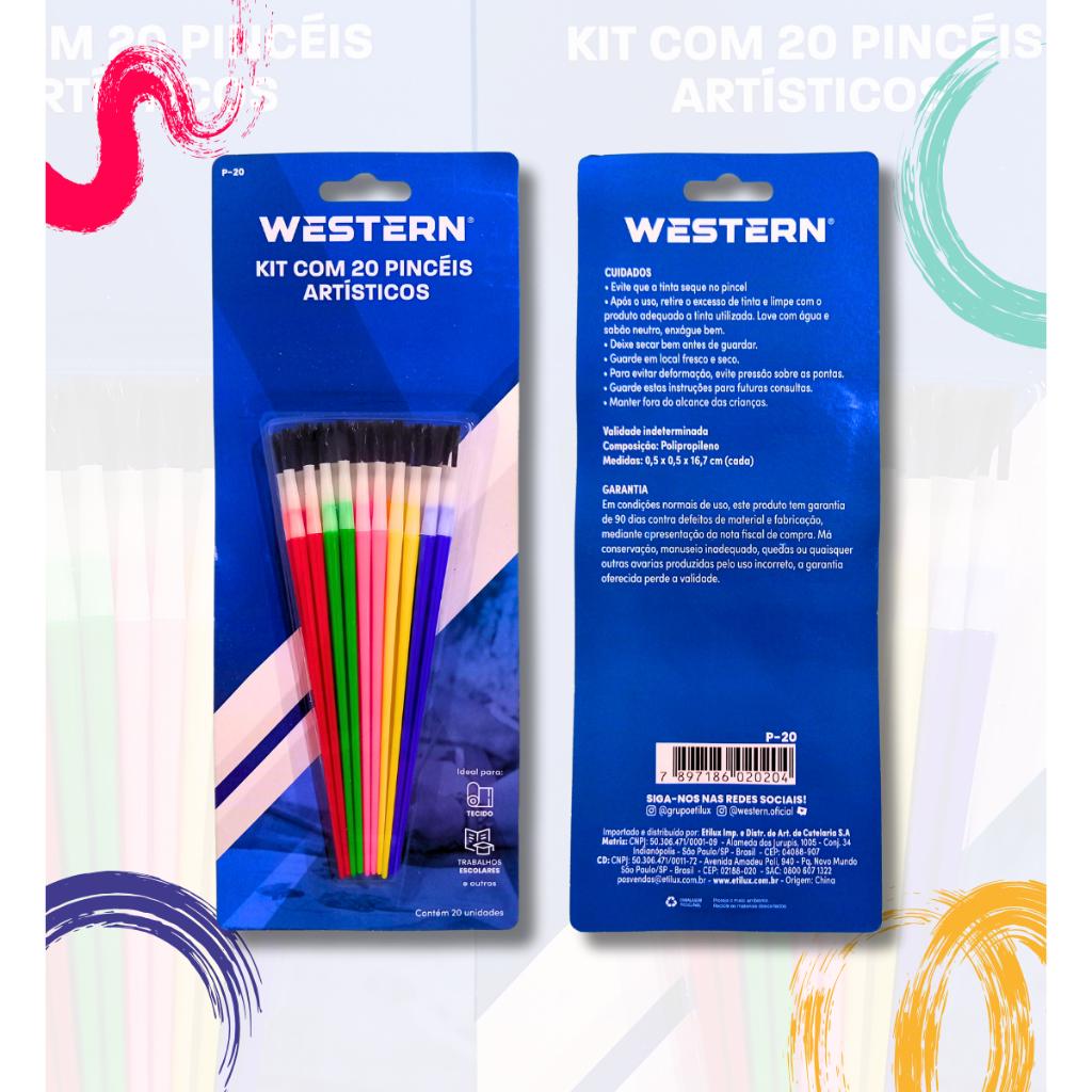 12 Cx Tinta Guache 6 Cores +12 Pincel Artístico Atacado Escolar Artesanato Lembrancinha P/Festas