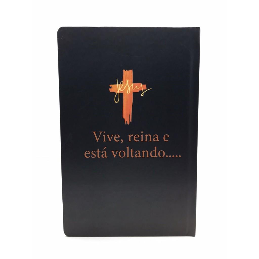 Kit 2 Bíblias Sagrada Tamanho Grande Capa Dura Com Harpa Palavras De Jesus Em Vermelho