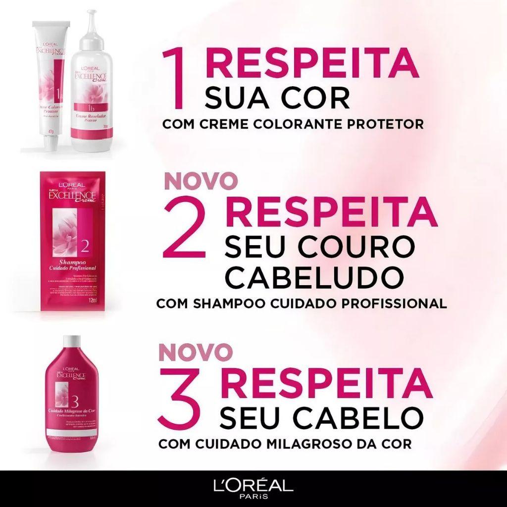 Tinta De Cabelo Imédia Tintura Excellence 5 Castanho Claro