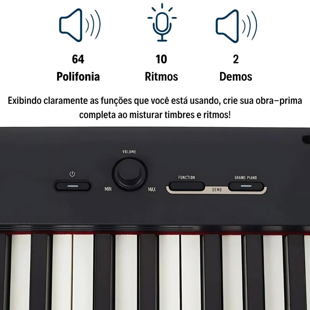 Piano Casio Cdp-s110 Stage Digital 88 Teclas + Suporte
