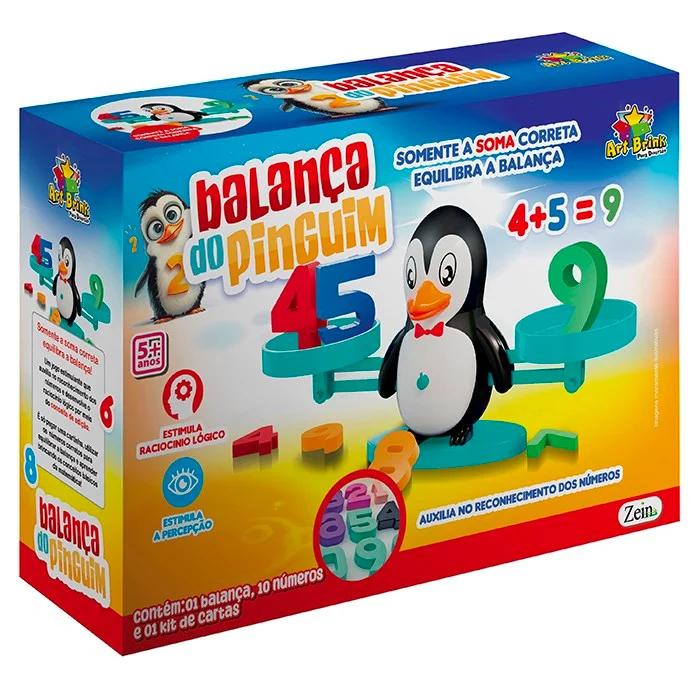 Jogo Balança Do Pinguim Matemática - Art Brink