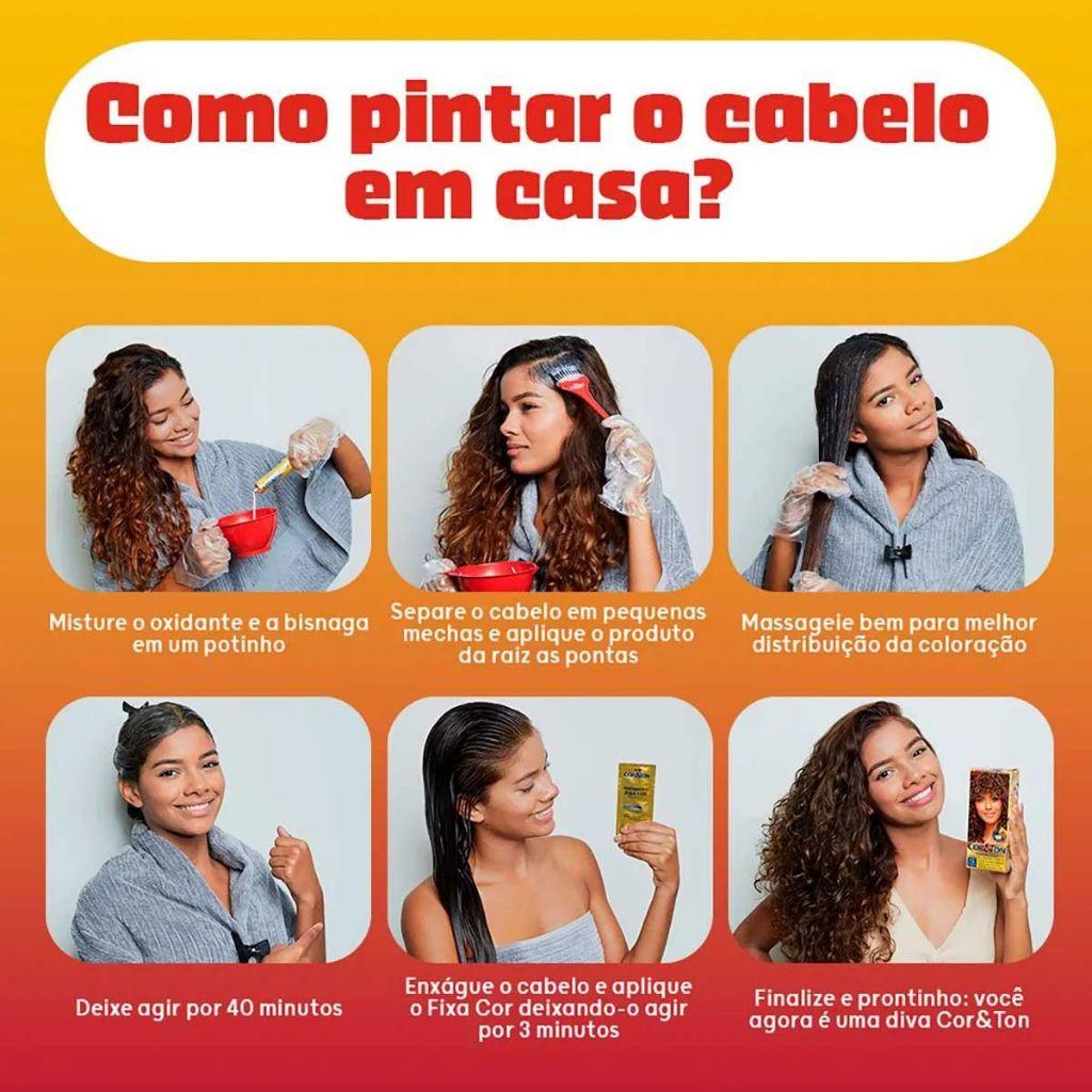 Tintura Cor Ton Niely 5.0 Castanho Claro