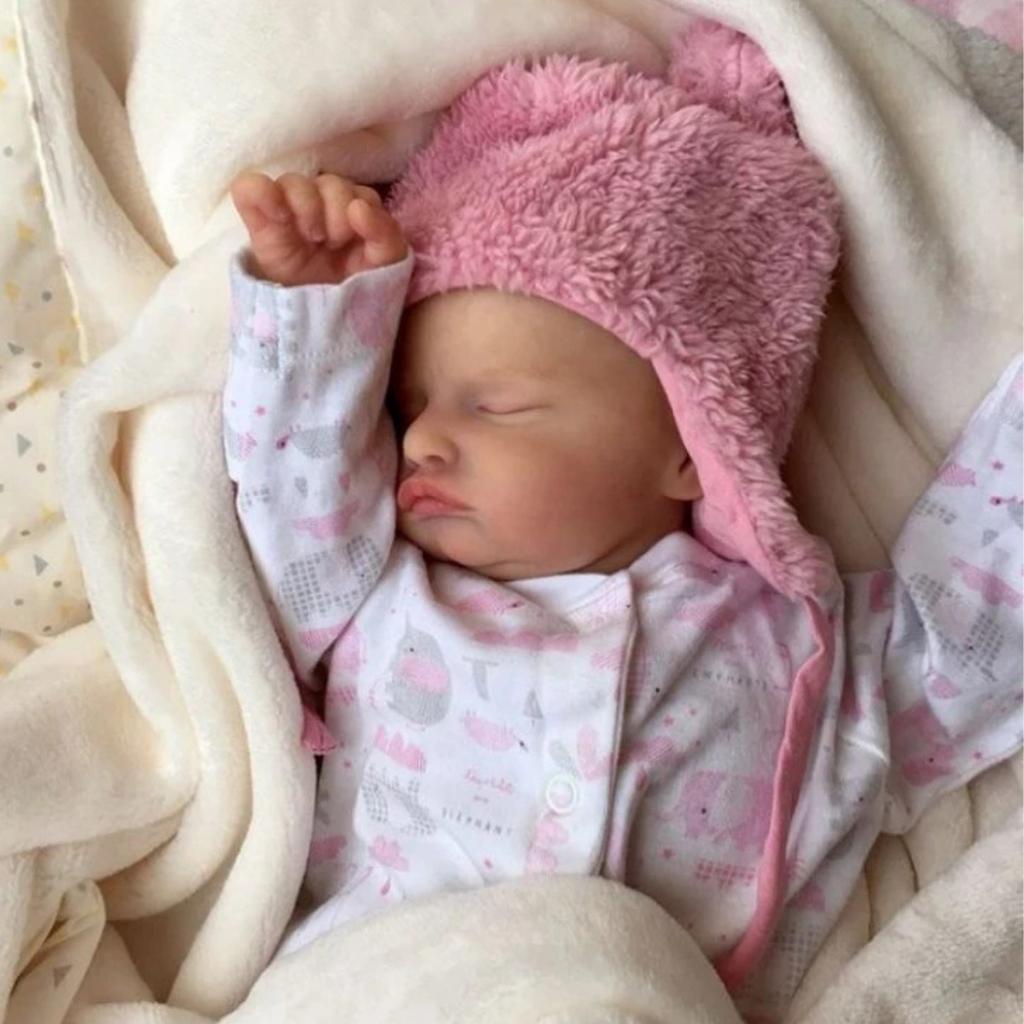Bebê Boneca Reborn Siliconada Realista Pode Dar Banho Em
