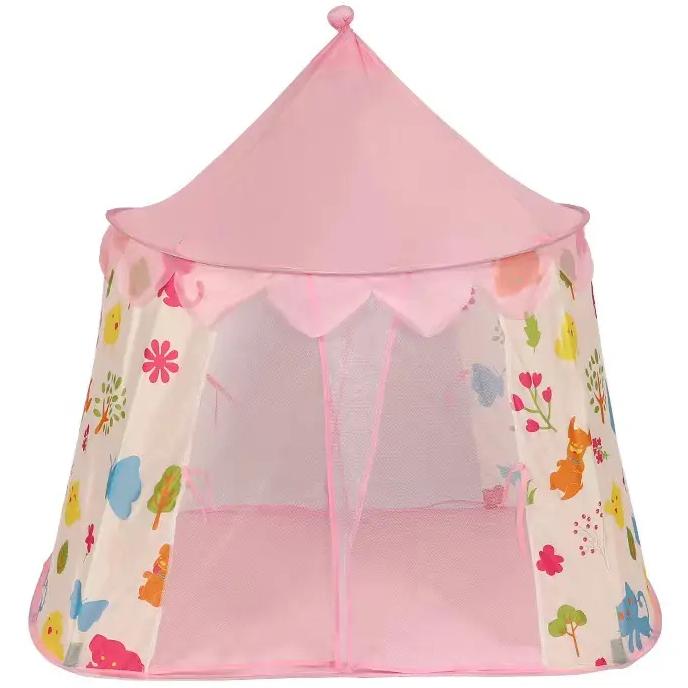 Barraca Tenda Castelo Mágico - Altura 130cm C/Cortina - Poliester + Bag - Certificado Inmetro