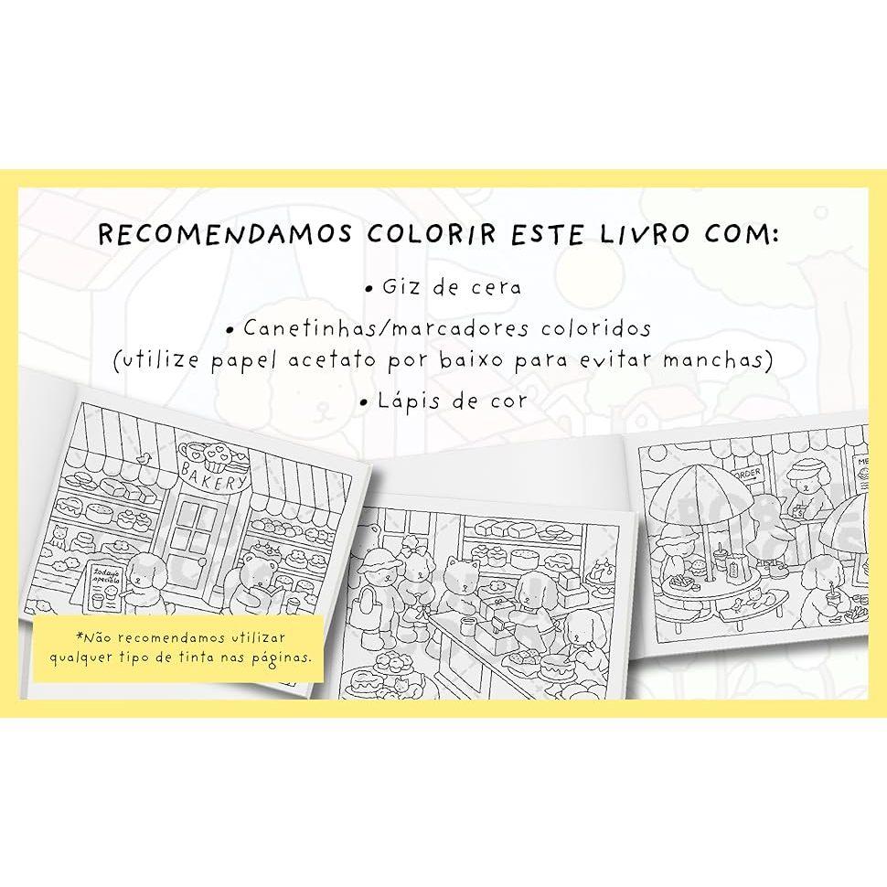 Livro Do Dia Para A Noite (day To Night) Livro De Colorir Oficial Bobbie Goods