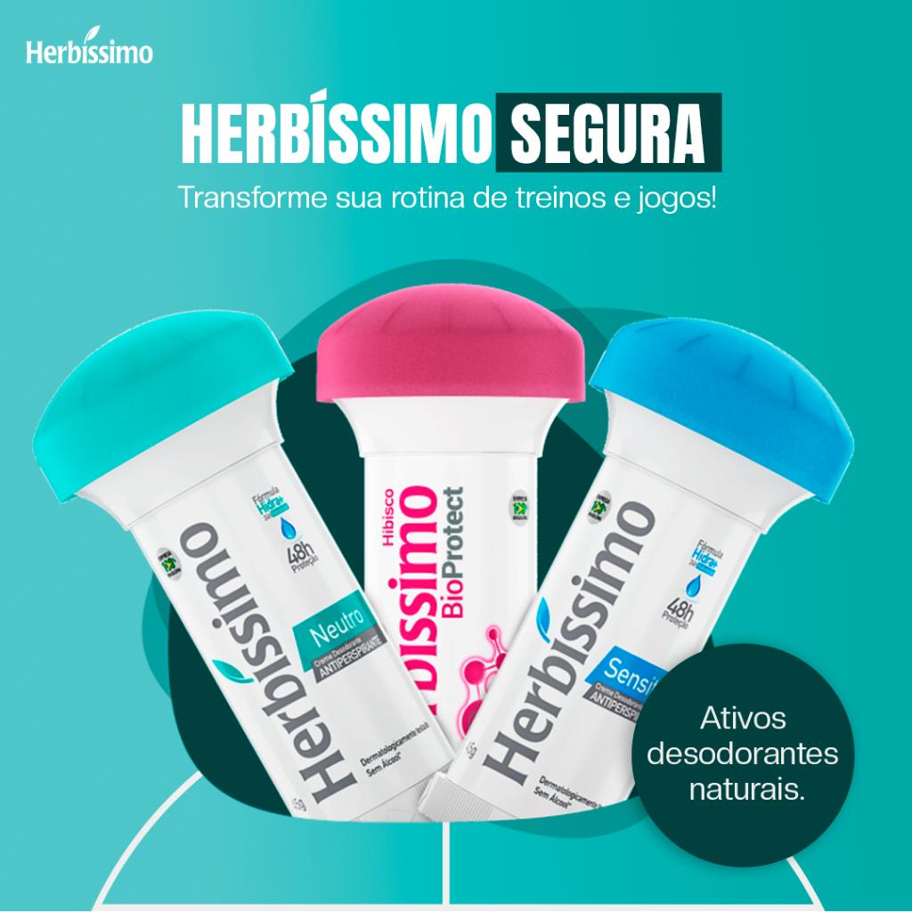 Desodorante Twist Antitranspirante Herbíssimo Neutro 45G