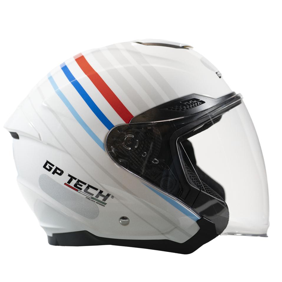 Capacete De Moto Aberto Feminino E Masculino Gp Tech Open Of669 Range