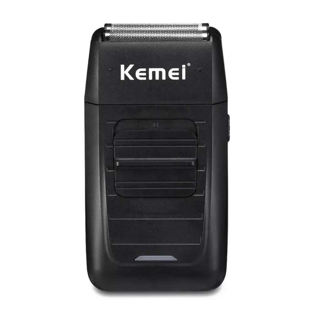Barbeador Eletrico Profissional Kemei Km-1102 Portatil Sem Fio Bivolt