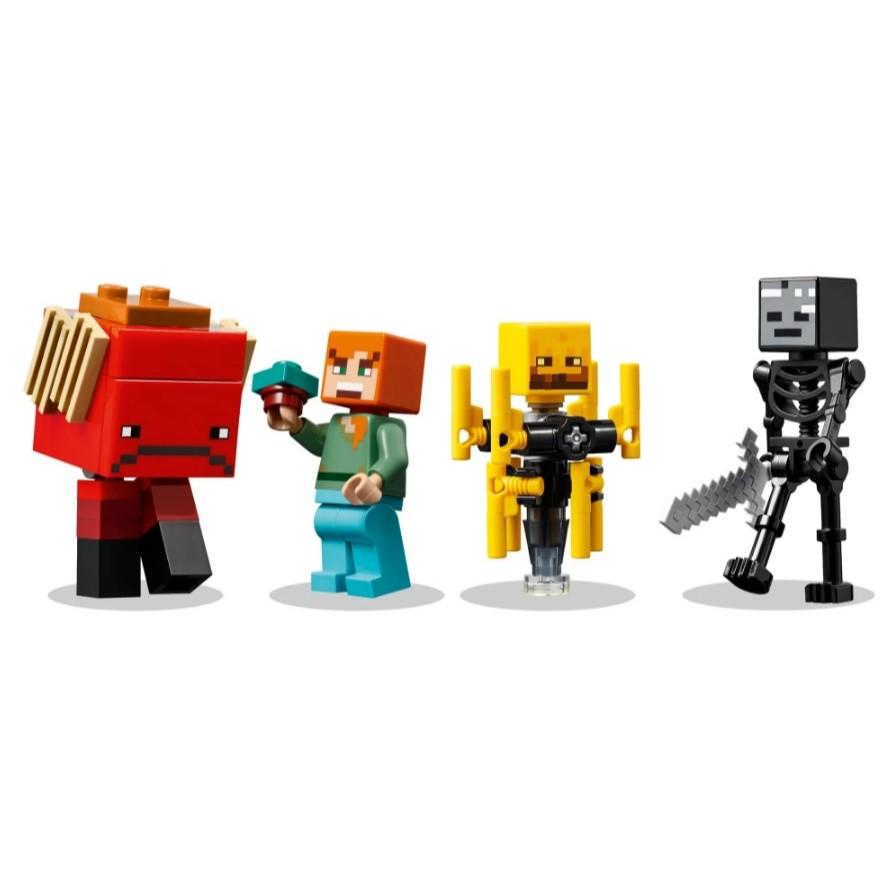 Lego Minecraft Batalha Da Lava Nether