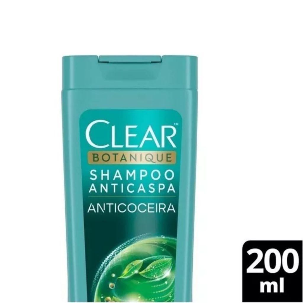 Shampoo Clear Anticaspa Anticoceira Botanique 200ml