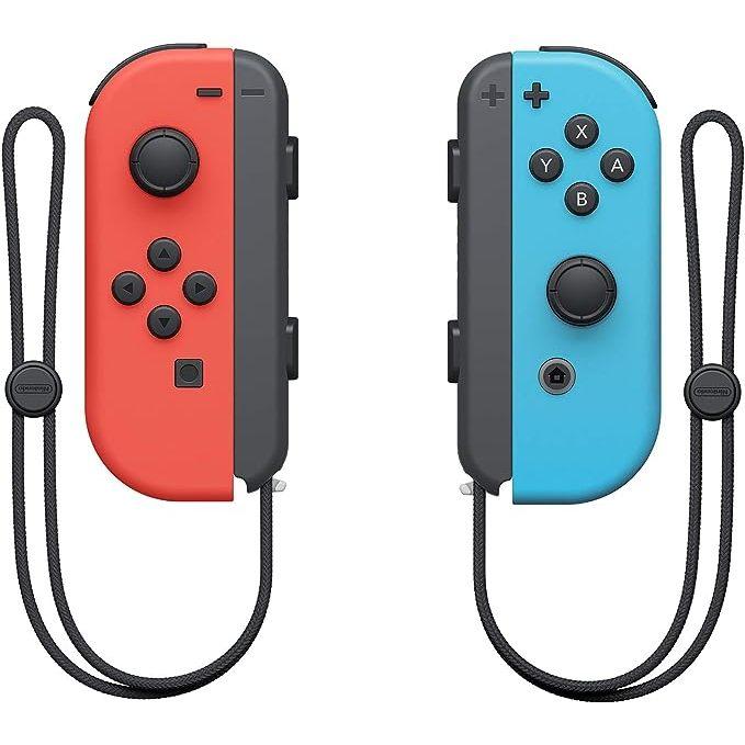 Controles Nintendo Joy-con Azul Neon E Vermelho Neon